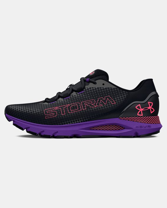 Men's UA HOVR™ Sonic 6 Storm Running Shoes in Black image number 5